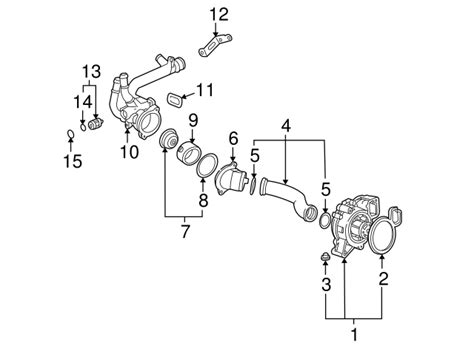 GM Genuine Parts 90537471 Engine Coolant Water Inlet Seal